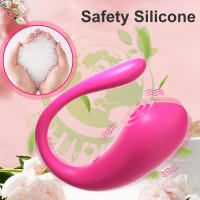 Vibrador Dildo G Spot Inalámbrico con Control Remoto de Aplicación Estimulador de Clítoris con Huevo Oscilante para Mujeres Juguetes Sensuales para Salud - details 1