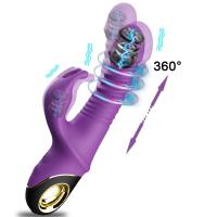 Vibrador de empuje de conejo para mujeres y adultos, estimulador de clítoris telescópico automático, masturbación femenina, Juguetes sexuales, 2022 - details 3