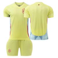 Conjunto de ropa deportiva de tres piezas para hombre y mujer, con estampado de la flor nacional de España，Ropa de fútbol para - details 3