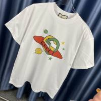 ftsn14 Suéter de algodón de marca famosa GU--CCI, la mejor camiseta de diseñador para hombres y mujeres - details 5