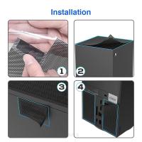 Cubierta de filtro antipolvo para consola Xbox Series X, ventilador de refrigeración, tapas de Thumbstick para Xbox Series X, accesorios - details 6