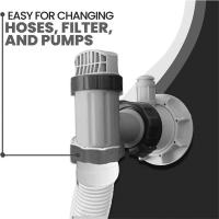 Plunger Valve Compatible for Intex Pool Parts, On/Off Plunger Valve Replacement Parts for Above Ground Pool Filter Pump - details 4