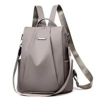 Nueva moda, gran capacidad, nailon desmontable, Color sólido, ligero, impermeable, correa para el hombro, mochila multifuncional para mujer - details 2