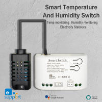 EWeLink-interruptor inteligente de temperatura y humedad, temporizador con WiFi, Control remoto, Sensor inteligente de sonda de temperatura y humedad - details 5