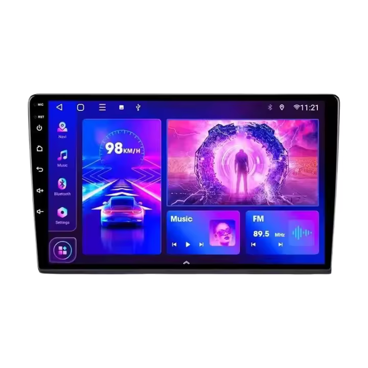 Srnubi Radio de coche 2 Din 12 Auto Carplay Universal 7 "9" reproductor Multimedia para Nissan Honda Toyota Lada Hyundai - 1
