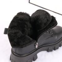 Botas de media pantorrilla para mujer con cordones y cremallera, botines deportivos de tacón grueso, estilo Chelsea, moda, otoño/invierno, nuevo estilo - details 7