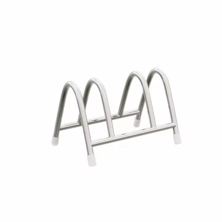 Estante de almacenamiento de tapa de olla de acero inoxidable, soporte para tabla de cortar a prueba de humedad, ahorro de espacio, estante Vertical para tabla de cortar - 1