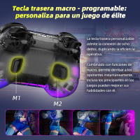 Mini PC Mando Comaptible NS SWITCH Android ios Gamepad RGB Control Joystick con disparador de efecto Hall Giroscópico - details 4