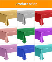 Mantel de Mesa de Plástico Dorado Rosa Cubierta de Mesa Desechable para Fiestas 137x274cm - details 5