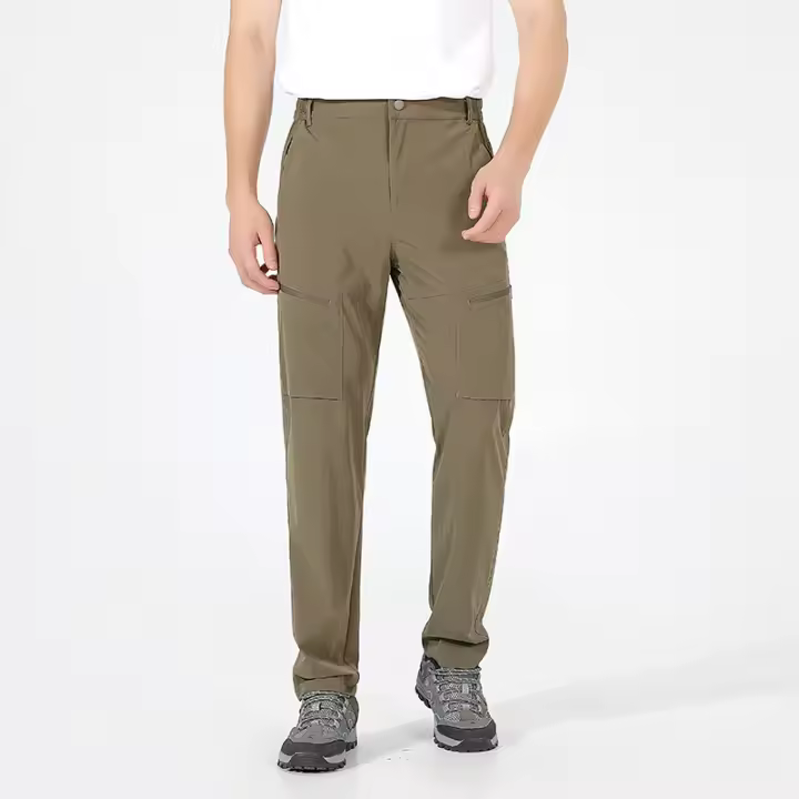 Pantalones de Camping y Senderismo Impermeables CHRLCK Secado Rápido para el Verano Anti-arañazos - 1