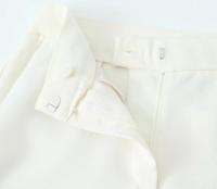 TRAFZA-Blazer de tendencia para mujer, traje recortado de curva elegante con bolsillos en el pecho, para ir a la Oficina, novedad - details 18