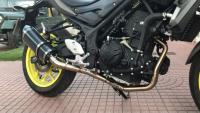 For Yamaha YZF-R25 R3 MT03 Motorcycle Full Exhaust System Escape Modified Front Middle Link Pipe Front Pipe Slip On MT-03 Header - details 15