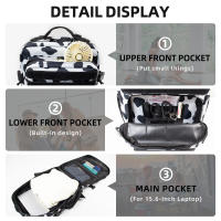 Mochila táctica para hombre de 25L/30L, bolsa de Montañismo al aire libre, mochila deportiva multifuncional de gran capacidad, mochila de moda para hombre - details 3