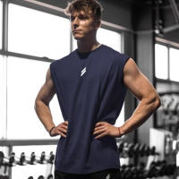 Camiseta De Entrenamiento Sin Mangas Para Hombre Verano Fitness Transpirable Ajuste Suave Secado Rápido Ropa Deportiva - details 8
