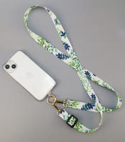 Correa universal ajustable para teléfono celular con diseño de mármol, cordón para el cuello, cuerda antipérdida con clip de junta - details 2