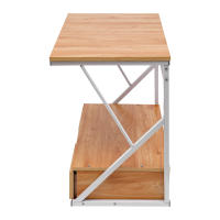 Estante de almacenamiento para microondas de 2 etapas, estantes de panadería, organizador de cocina para encimera, estantes de panadería, cocina - details 3