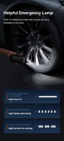 Bomba de Aire Inalámbrica Portátil Baseus Inflador de Neumáticos Eléctrico para Coche, Motocicleta, Bicicleta Hecho en China - details 12