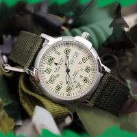 Dugary Aviation Pilot quartz Watch Night Light Waterproof Army Survival Wild Watch de alta calidad marca Suiza movimiento - details 12