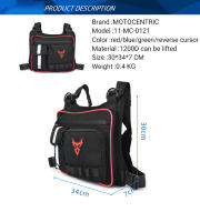 MOTOCENTRIC-Bolsa de pecho para motociclismo Unisex, impermeable, para Motocross, de alta capacidad, reflectante nocturno - details 3