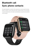 Nuevo Watch10 Reloj de salud para mujer de 1,85 pulgadas Monitoreo del sueño Frecuencia cardíaca y presión arterial Dial personalizado Llamada Bluetooth para Android iOS Pulsera inteligente impermeable para mujer, regalo exquisito 2025 - details 6