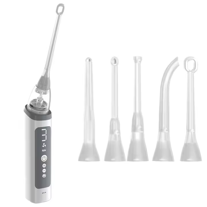 Kit de eliminación de piedra de Tonsil electrónico, aspirador removedor de piedra de Tonsil, limpiador bucal automático para el cuidado bucal, limpiador de pinzas - 1