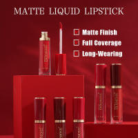 Brillo Labial Mate Duradero Fácil de Colorar Hidratante Sin Pegajos Impermeable - details 12