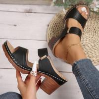 Zapatillas de verano para mujer, zapatos de tacón alto. - details 3