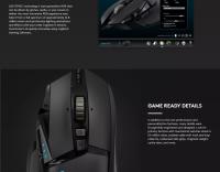 Ratón de Juegos Profesional Logitech G502 HERO 25600DPI, Sincronización de Luz Ajustable, Programación de Juegos - details 6