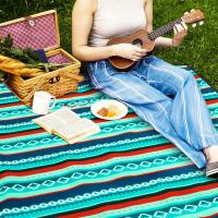 Manta de Picnic al aire libre impermeable, estera plegable para acampar, playa, césped, parque, boda - details 8
