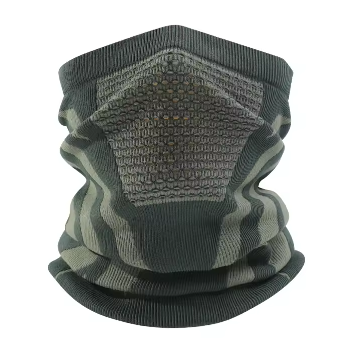 Máscara Facial de Prueba de Viento para Invierno Pasamontañas con Calentador de Cuello - 1