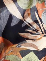 Vestido con tirantes sin espalda y separación de muslos con estampado tropical 2025 - details 19