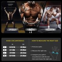 Guantes de Levantamiento de Pesas para Hombre y Mujer Equipo de Fitness Portátil con Soporte para Muñeca para Entrenamiento Cossfit Protección para Ejercicio en Gimnasio - details 4