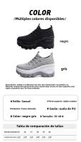 Primavera y otoño de malla de suela suave transpirable de un pedal zapatos casuales para mujer zapatos para caminar zapatos de mujer de gran tamaño. - details 2