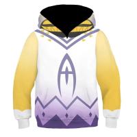 Sudadera con capucha con estampado digital de anime - details 3