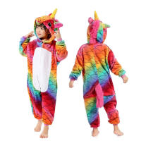 Kigurumi-ropa de dormir con dibujos de animales para niños y niñas, Pijamas suaves de unicornio para el hogar, Invierno - details 16