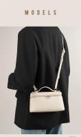 Bolso pequeño de cuero PU para mujer, bandolera de un solo hombro de lujo - details 10