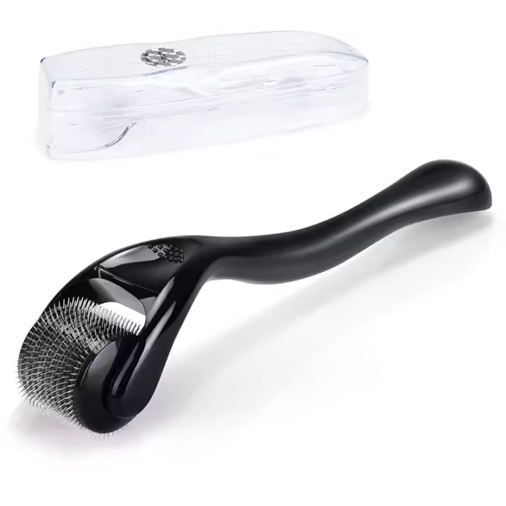Dermaroller-Rodillo Para Barba Dermafol, 0,5 Mm, Aguja Titanio - 1