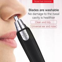Recortador de pelo de nariz eléctrico para hombres y mujeres, recortador de pelo de nariz y Oreja profesional indoloro, 1PC - details 4