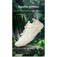 2025 Nueva Pareja Al Aire Libre Rastreo Zapatos Hombres Y Mujeres Pesca Playa Zapatos De Natación Velocidad Interferencia Zapatos De Agua Transpirable Cinco Dedos Zapatos - details 2