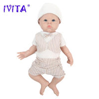 Muñeca de Silicona IVITA 100% Cuerpo Completo 47cm, 3298g Juguete Suave para Niños - details 24