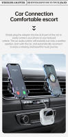 Receptor y transmisor de Audio Bluetooth 5,4, 3,5 MM, AUX, compatible con tarjeta TF, micrófono, adaptador inalámbrico para coche, avión, TV y PC - details 9