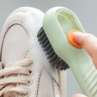 Herramientas de limpieza para el hogar, cepillo líquido para zapatos, tablero para ropa, dispensador de jabón, cepillo de limpieza, cepillo para ropa de plástico - details 5