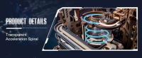 Robotime Rokr Kits de modelos eléctricos, puerto espacial de mármol, rompecabezas 3D, rompecabezas de madera, juguetes de construcción, regalos para hombres/mujeres/adolescentes - details 3