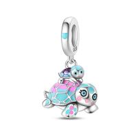 Nuevos Dijes de Plata de Ley 925 Diseño de Abrazo de Amor Zirconia Joyería de Mujer DIY Pulseras - details 23