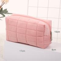 Bolsa de almacenamiento de cosméticos de gamuza, bolsa de almacenamiento de gran capacidad de alta gama - details 0