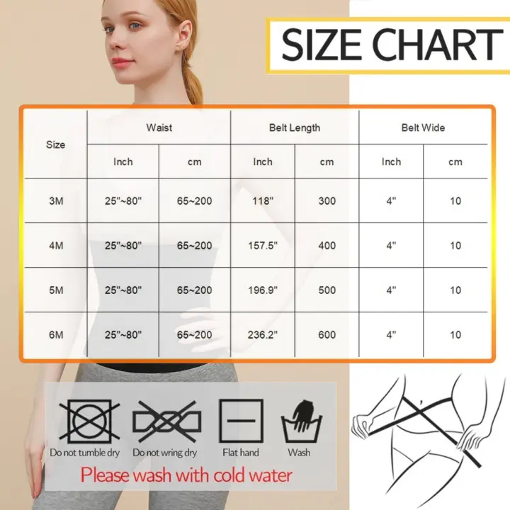 【3-6m】Faja de entrenamiento de cintura moldeadora de cuerpo faja de cintura alta corsé faja moldeadora larga faja moldeadora de talla grande - 1