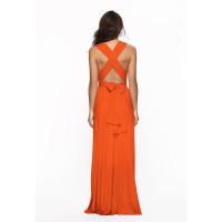 Vestido largo con vendaje sexy y espalda cruzada con múltiples correas y uso multidireccional - details 47