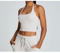 Sujetador Deportivo de Yoga para Mujer Ajuste Cómodo, Secado Rápido, Resistente a Golpes, Material de Nylon Ideal para Correr, Primavera/Verano - details 5