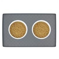 Alfombrilla antiadherente de silicona para alimentación de perros, tapete suave y duradero de fácil lavado, antidesbordamiento, para comedero de gatos - details 5