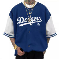 24 Ropa deportiva juvenil de béisbol Chaqueta de equipo de los Yankees de talla grande con cuello en V y manga corta - details 3